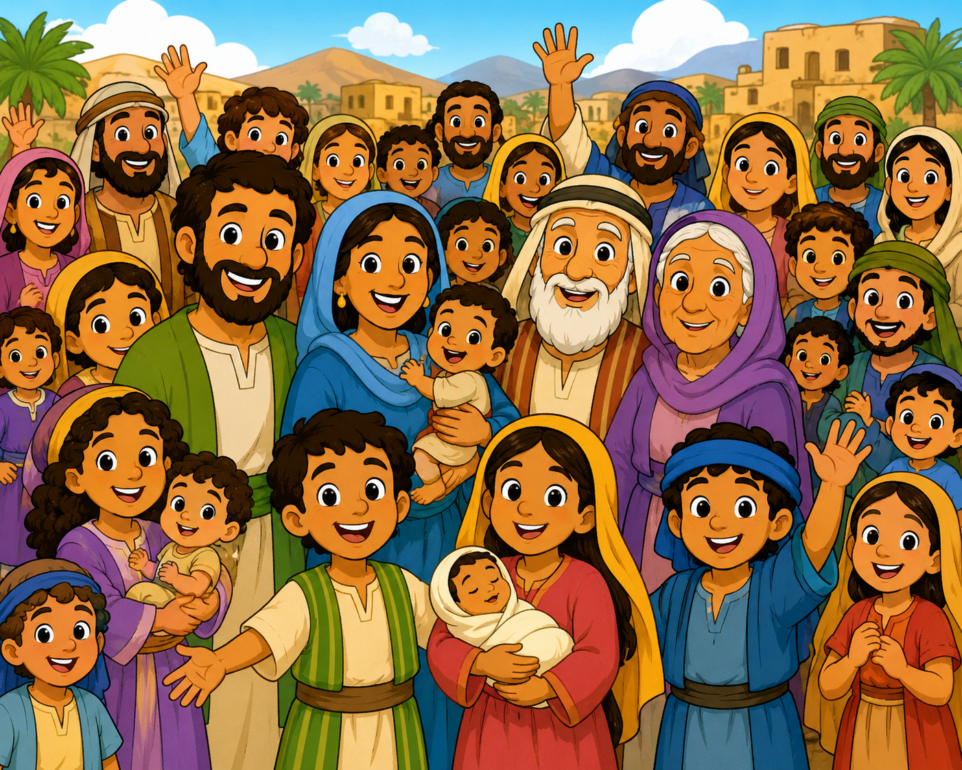 The Israelites — a great nation