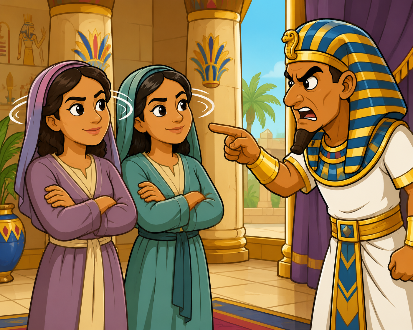 Brave midwives say no to Pharaoh