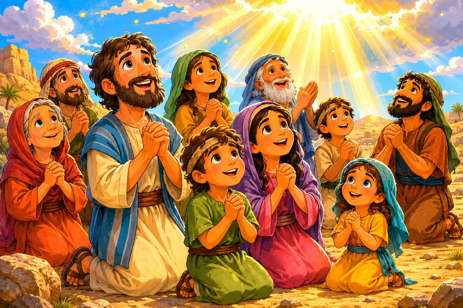 Israel crying out to God